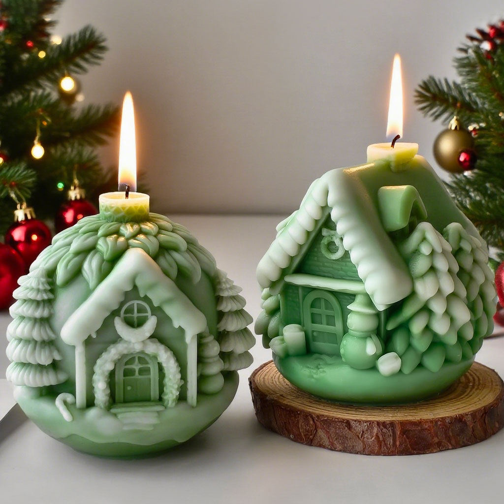 Candle Making Books For Beginners - Molde de silicona para casa de