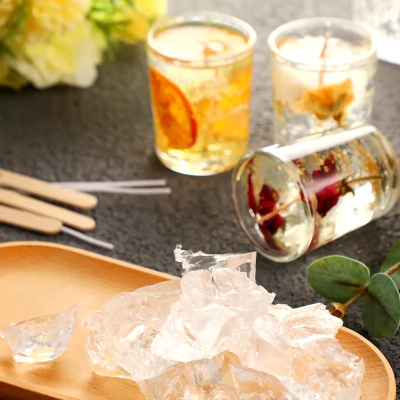 Cera de cristal transparente,  - Candle Making Ingredients reseña y precio