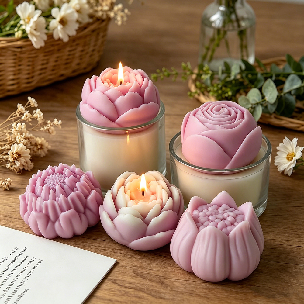 Molde de Silicona 3D con Forma - Candle Making Ingredients reseña y precio