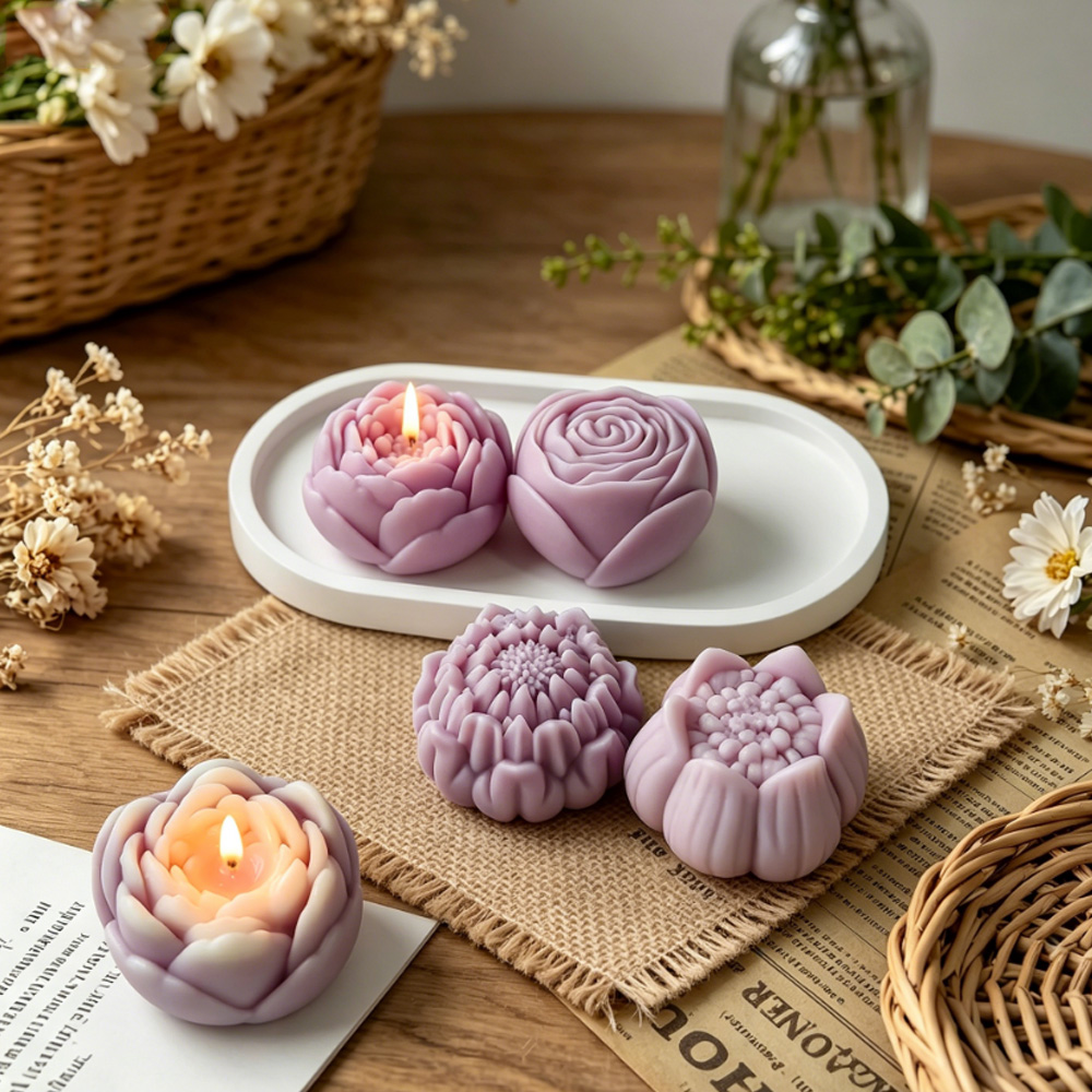 Molde de Silicona 3D con Forma - Candle Making Ingredients reseña y precio