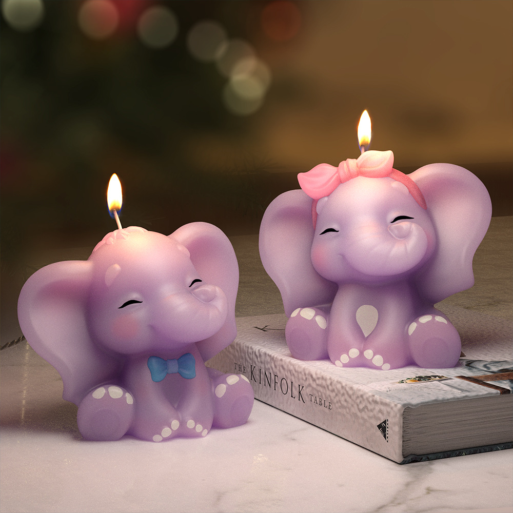 Molde de silicona de elefante  - Candle Making Design reseña y precio