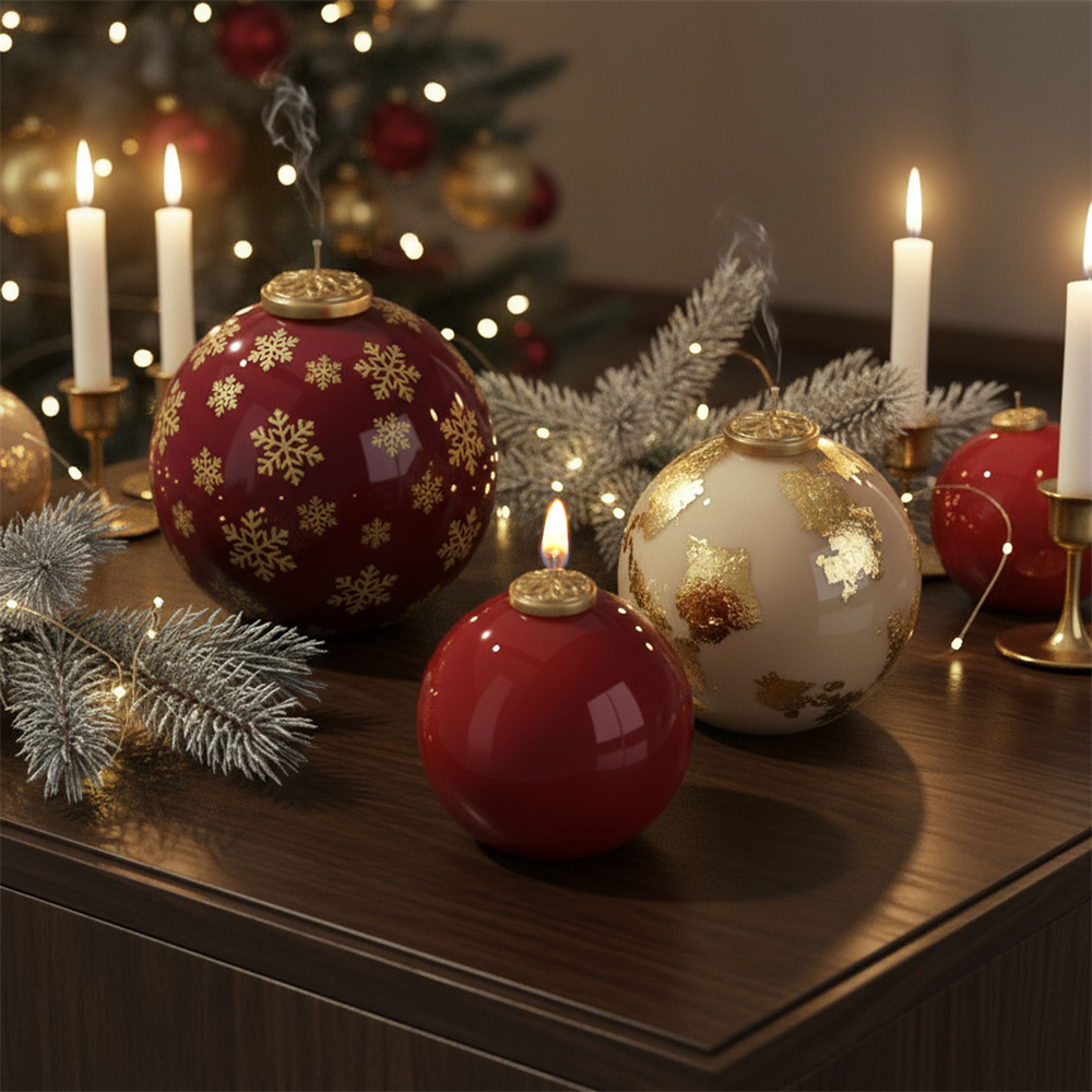 Nicole Navidad adornos de aleg - Candle Making Books For Beginners reseña y precio