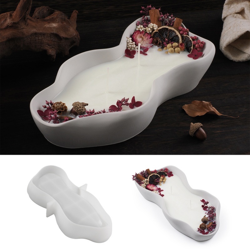DIY cuenco de vela de onda Irr - Candle Making Design reseña y precio