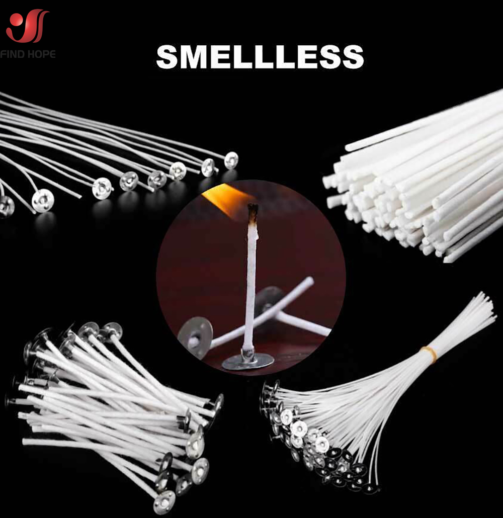 ! 100 Uds. Mechas para velas s - Cotton Wick Pre Tabbed reseña y precio
