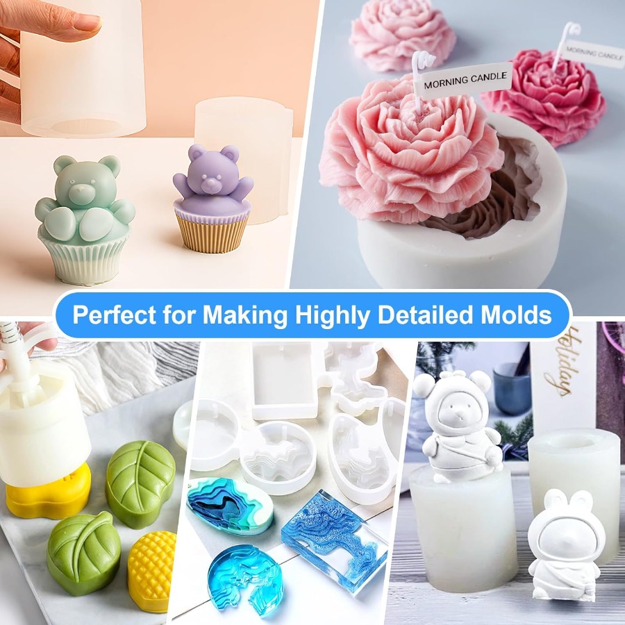 Kit para hacer moldes de silic - Candle Making Ingredients reseña y precio